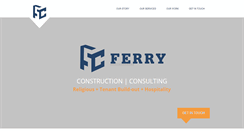 Desktop Screenshot of ferryconstruction.com